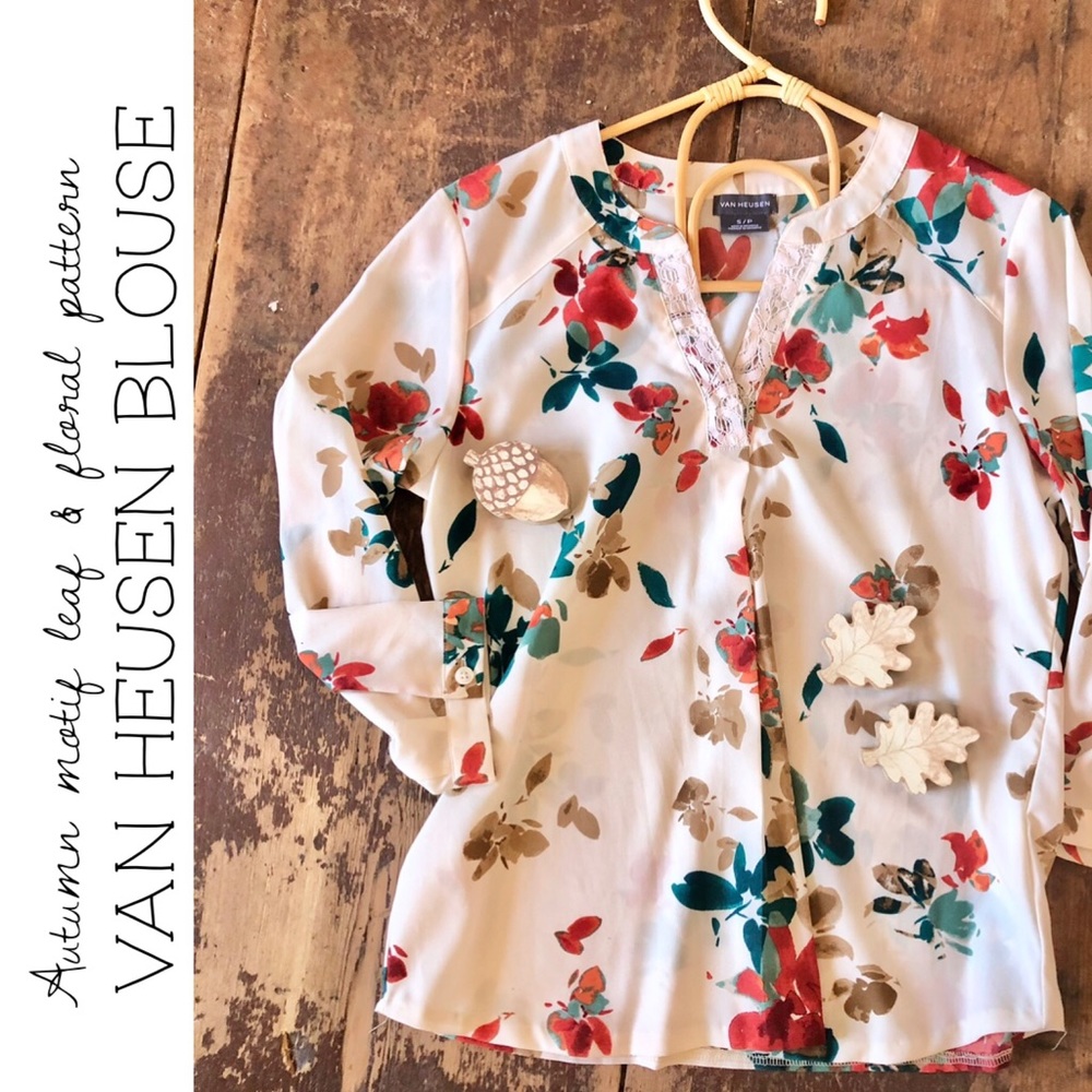 Floral Patterned Van Heusen Blouse